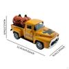 Halloween Alloy Truck Model Table Decor Creative Scary Pumpkin for Favor