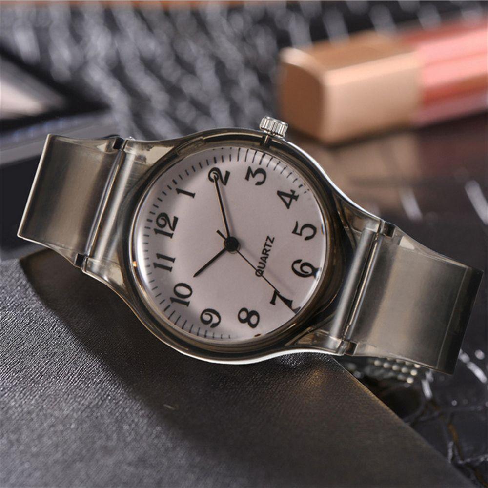 Practical Gifts Women Jelly Quartz Watch Silicone Wristwatch Candy Wrist Watch Student Clock