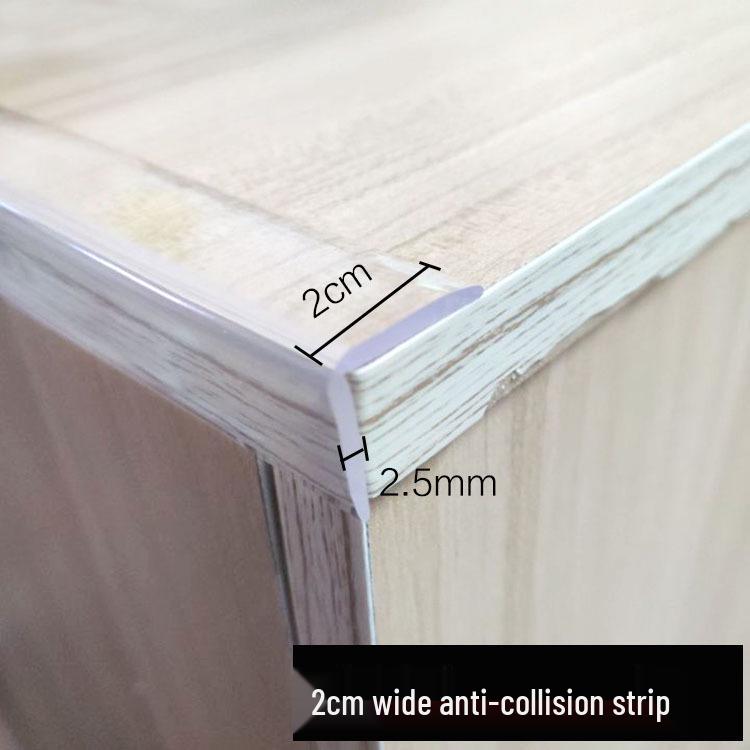Child Safety Clear Anti-Collision PVC Soft Edge & Corner Protector Strip