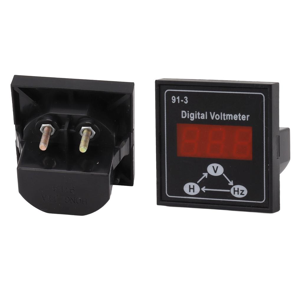 91 3 Digital Voltmeter for Gasoline Diesel Generator Set Accessories 220V 380V Single Phase 3 Phase