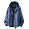Men Women Winter Waterproof Windproof Hiking Jacket With Removable Down Liner Outdoor Camping Trekking Travel