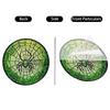 Light-Transparent Hanging Ornaments - Plastic 2D Flat Ornaments - Single Sided 3.9 Inch Christmas Decorations For And Doors