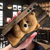 Cute Bear Mobile Phone Case Is Suitable for Redmi Note 14/13/12/11/Pro/5G/4G Is Suitable for Xiaomi 11T/PRO Anti-fall Soft Case