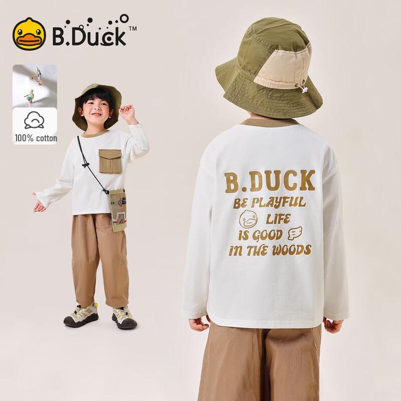 B.Duck Boys' Long Sleeve T-Shirt