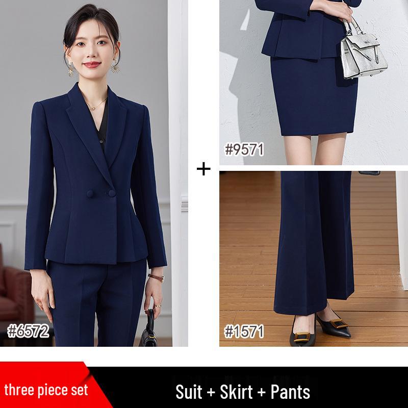 Women's Professional Blazer for Spring/Autumn 2024: Managerial Interview & Business Commute Wear
