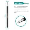Electronic Welding 30W/40W/60W Pointed & Horseshoe Black Diamond Soldering Iron Tip