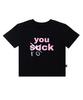 Hauseulagkeulleob You Rock Crop Tee