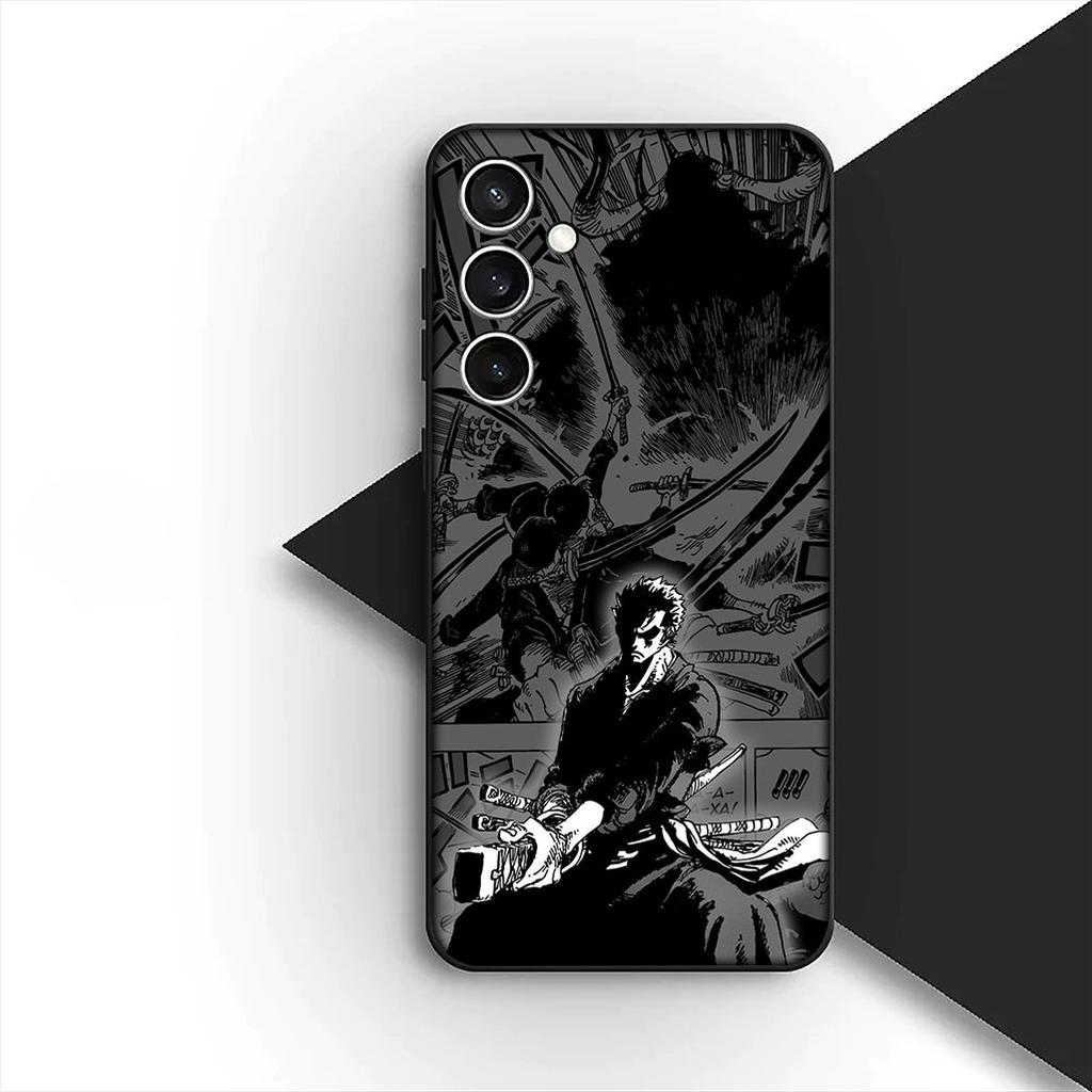 Roronoa Zoro ONE Luffy PIECEs Phone Cover for Samsung Galaxy S23 S22 S21 S20 FE Ultra Plus + S23FE A50 A51 A12 Protective Case