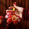 New Year of The Horse Celebration Embroidery Bag Small Pendant Decoration Car Interior Hanging Decoration