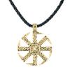 Nordic Jewelry Viking With Geometric Pendant And Electroplated Alloy For Gift For Travelers