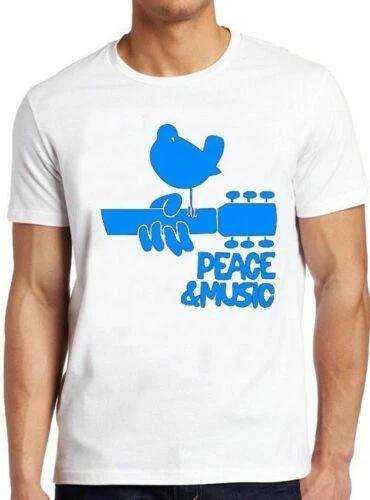 Футболка Woodstock Tee 1969 Музыкальный Фестиваль Рок-группы Мир XXL