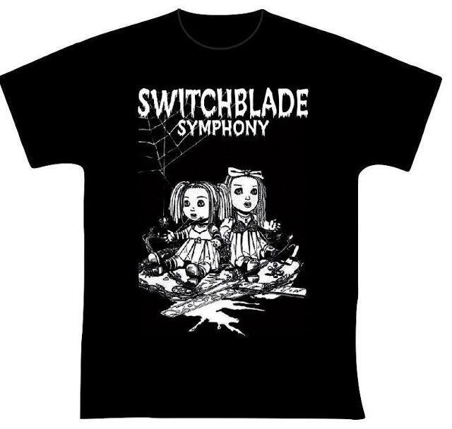Новый! SWITCHBLADE SYMPHONY Концертная Футболка Тур Короткий Рукав SG100 Унисекс Футболка L