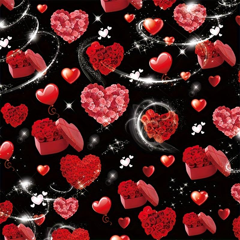 10Pcs Gift Wrapping Paper Valentine's Day Mother's Day Birthday Gift Wrapping Paper Gift Box Decoration Flower Bouquet Supplies