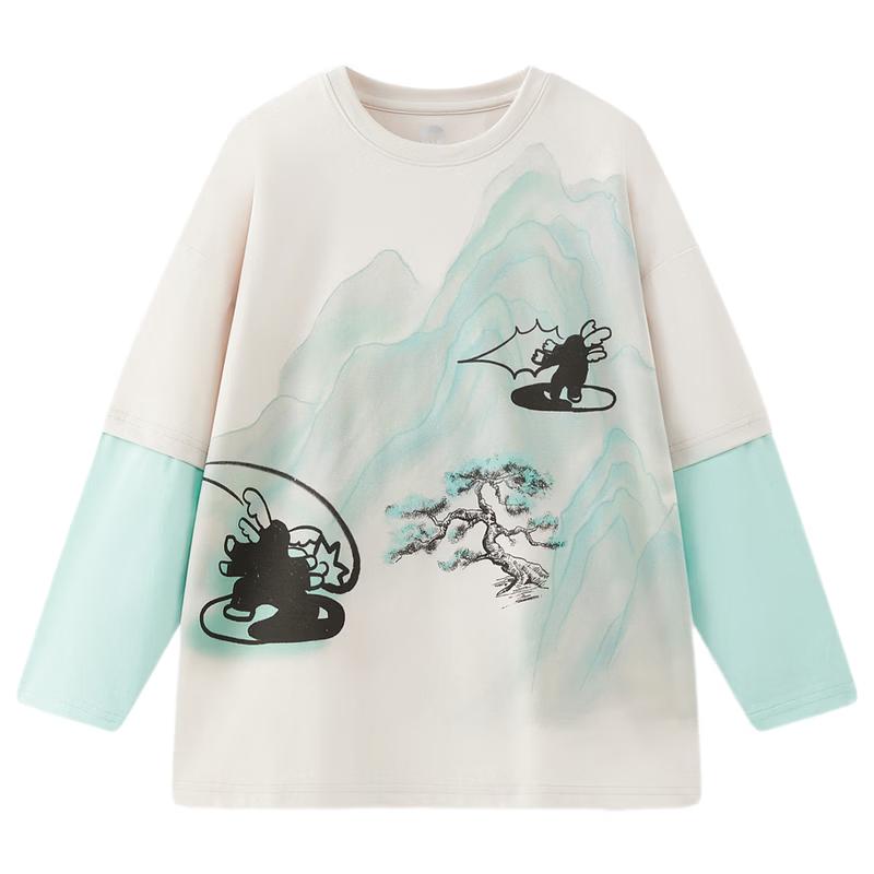 MQD Boys Moisture-Wicking Long-Sleeve T-Shirt 140