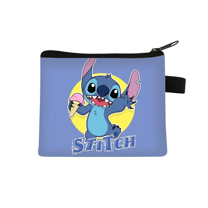 Stitch Coin Purse Children's Cute Large Capacity Key Card Holder