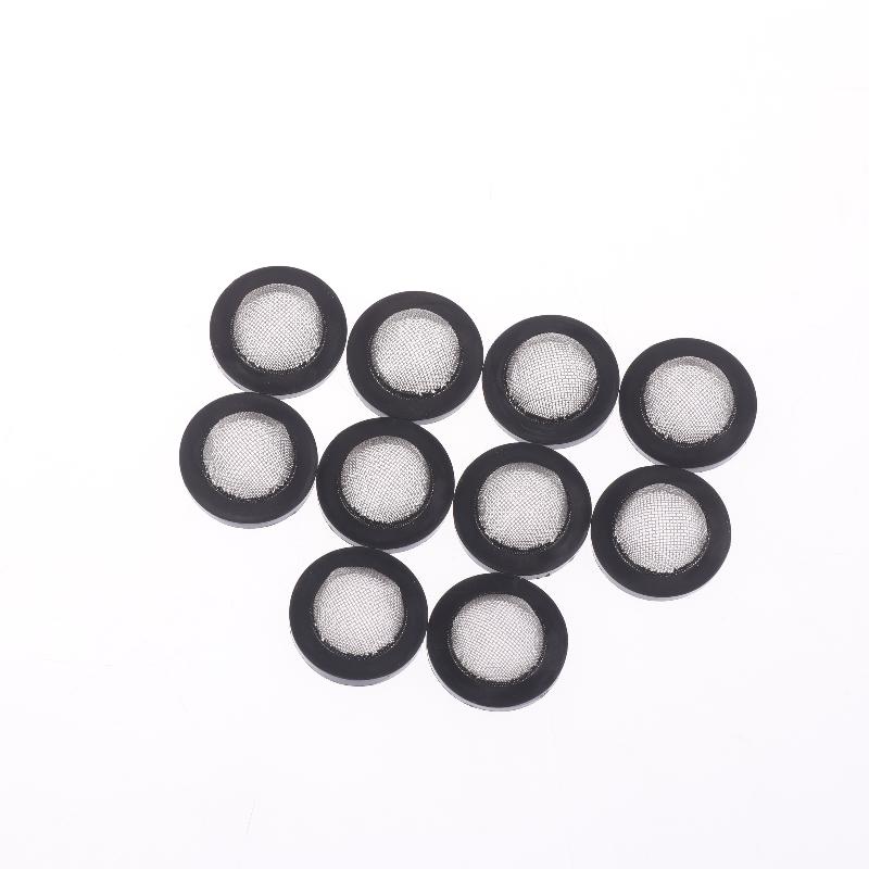 10Pcs O-Ring Seal Hose Gasket Rubber Faucets Filter Pads Shower Hose Filter High Temperature Resistant Faucet Strainer Tools