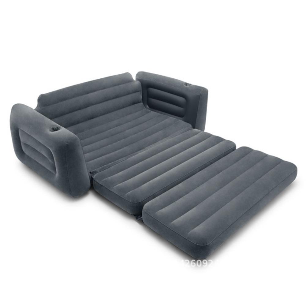 Inflatable Foldable Sofa Lazy Chair Thickened Double Bed for Home Nap Lounge Comfortable