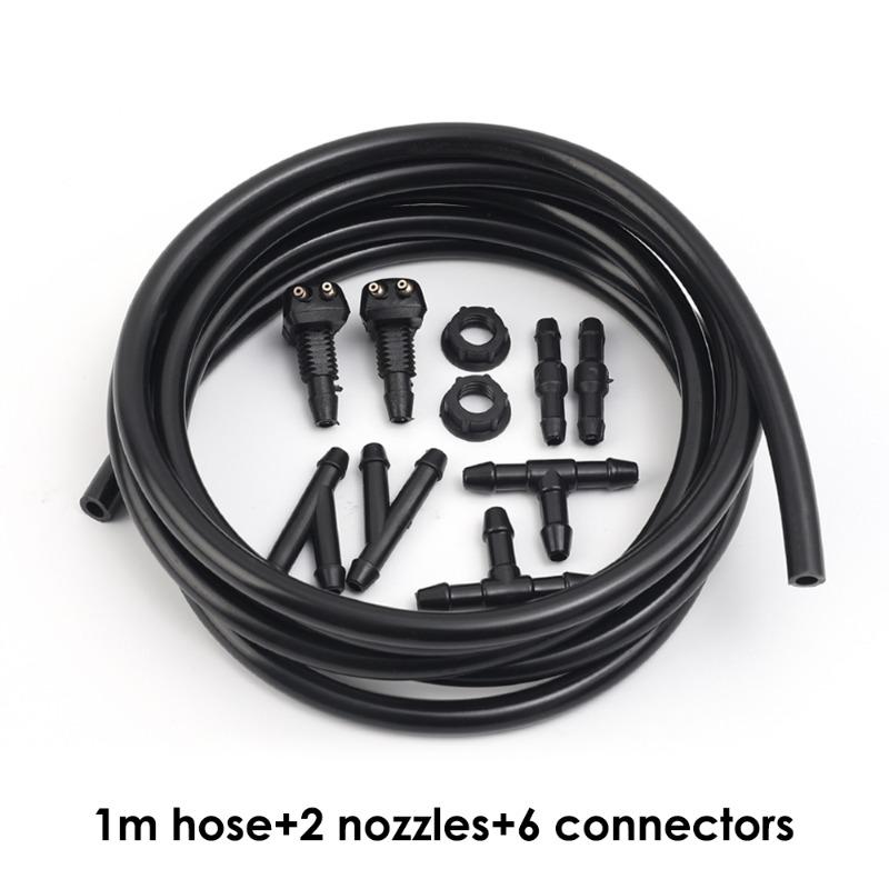 

Насадка для омывателя лобового стекла автомобиля подходит для большинства моделей автомобилей, насадка для омывателя лобового стекла с двумя отверстиями, струя воды для стеклоочистителя