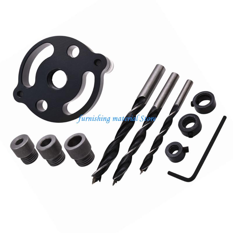 Y5GD Woodworking Drilling Locator Puncher Tools Doweling Jig Drilling Guide Locator
