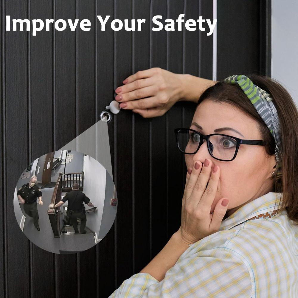 180° Viewer Door Peephole Viewer Zinc Alloy Doorbell Portable Front Door Knocker  Home Security