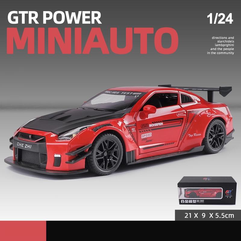 

1/24 Nissan Skyline GTR R34 JDM FDJ 35GT-RR Silvia S15 LBWK Racing Car Diecast Metal Rally Miniature Gift For Kid Boy Collection