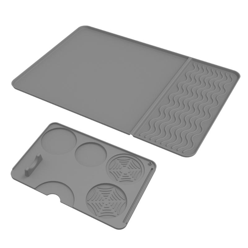 Multifunctional Silicone Coffee Pad with Anti Skid Design Suitable for Coffee Grounds Tamping and Small Appliances