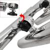 Stainless Steel 5-Tube Fishing Rod Holder Bracket - Marine Hardware Accessory