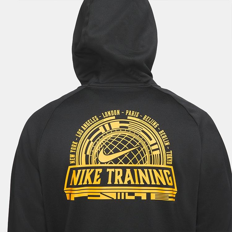 Nike Therma Full-length zipper Cardigan Training hoodie Black Men's CV7734-010