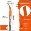 Spring Steel Hex Shank Bent Chisel