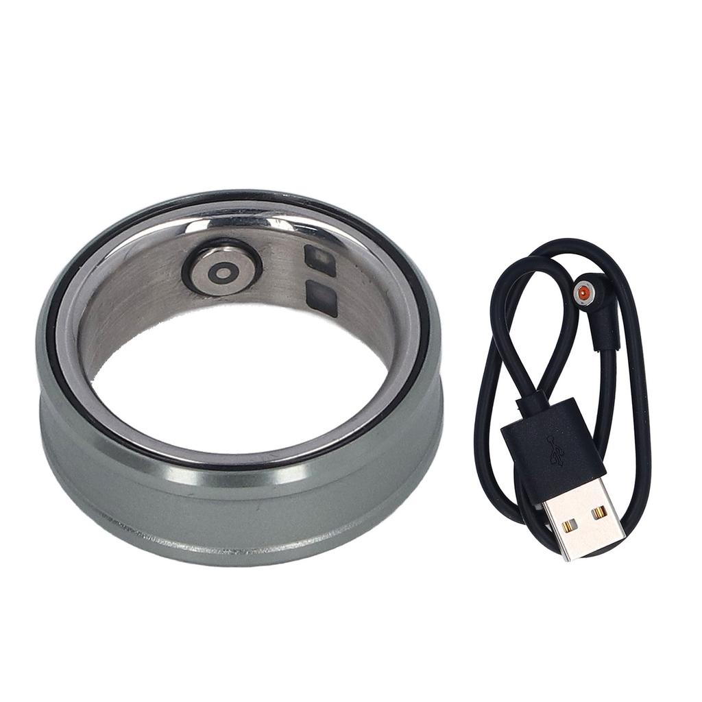 Smart Ring Sleep Tracking IP68 Waterproof Exercise Monitoring Magnetic Charging Wearable Fitness