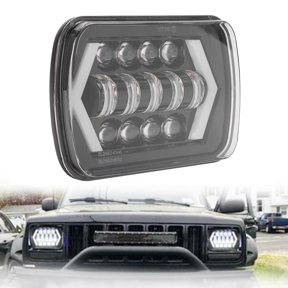 210W 6000K 21000LM H4 LED Headlight IP67 Headlamp Fit for Jeep Cherokee XJ 1224V