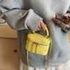 Mini Xiaoxiangfeng portable small bag women's 2025 new fashion diamond box bag chain single shoulder messenger bag tide