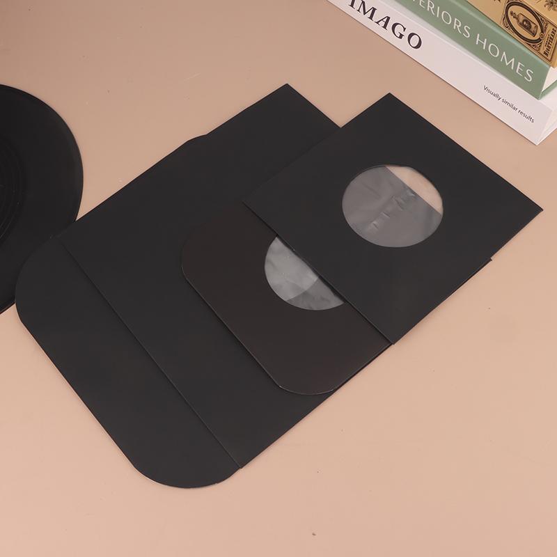 5Pcs 7/10/12Inch Vinyl Record Sleeves With Po Inner Bag Album Protective Covers Anti-Static Kraft Paper Record Jackets Bags
