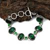 Chrome Diopside Gemstone : 925 Sterling Silver Handmade Multi Gemstone Bracelet Jewelry