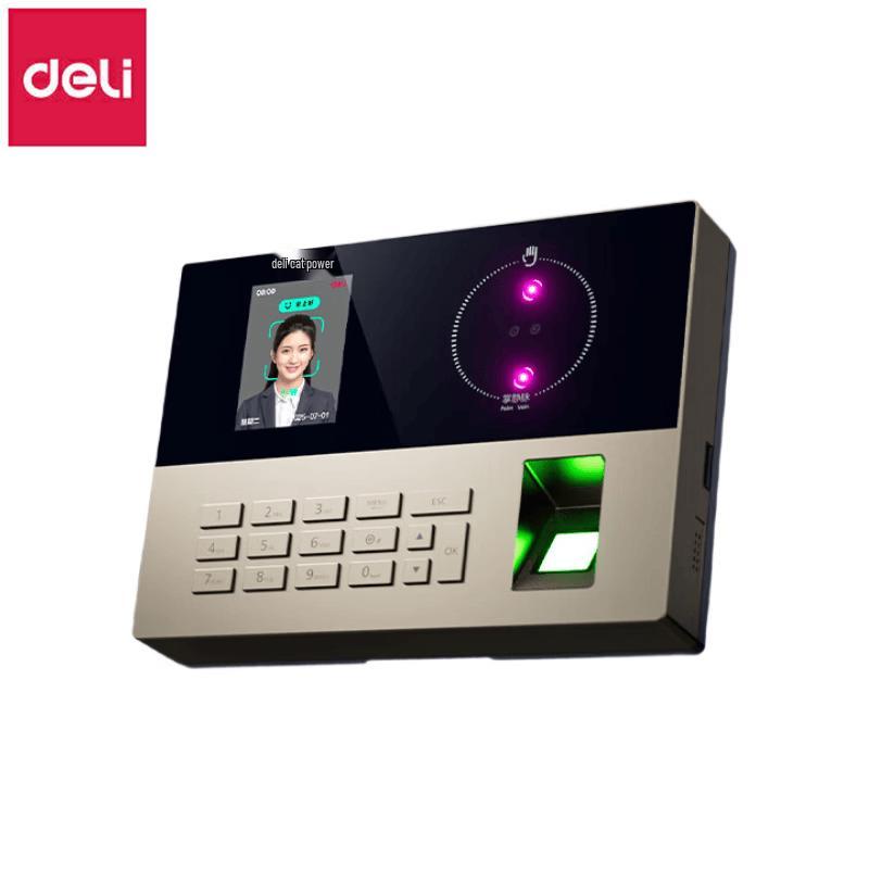Deli AH208C Biometric Time Attendance System CN plug (adapter included)