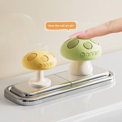 "Moli Toilet Flush Press, Special Mushroom Head Toilet Button for Nail Art, Bathroom Water Tank Switch Button.