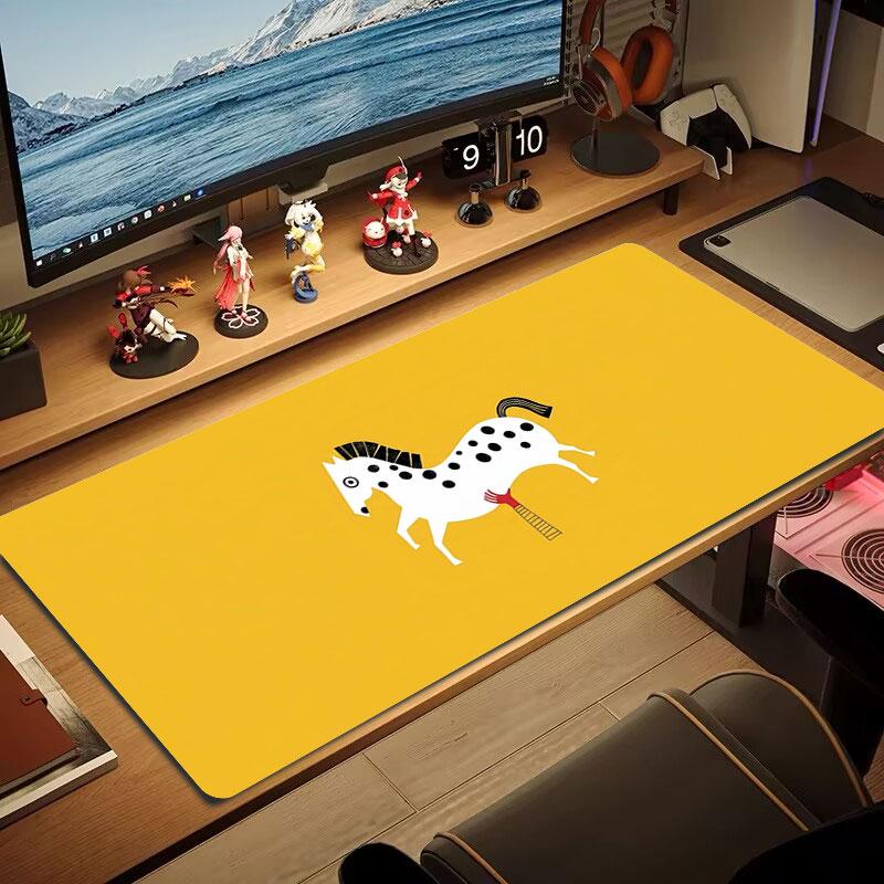 Colorful Dreamscape Large Size Mouse Pad Large Gaming Table Cushion Nonslip Laptop Tablet Big Mousepad Xxl Mat Mini Pc Playmat With Lock Edge