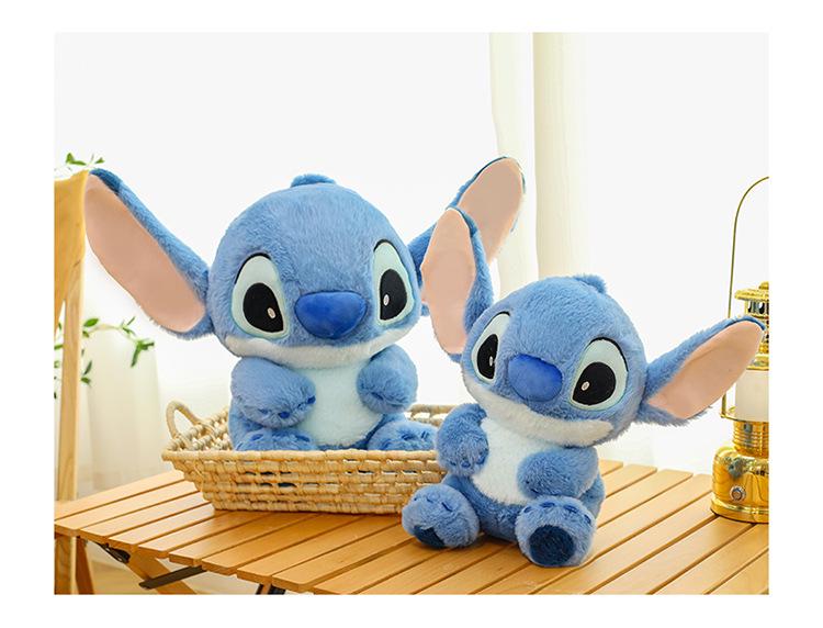 Long-haired Stitch Doll Plush Toy - Lilo & Stitch Hugging Cushion