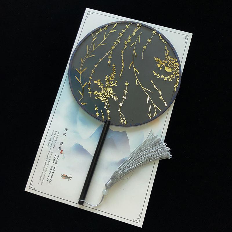 

Китайская свадьба Красный веер бронзовый веер для невесты ручной работы реквизит для фотосъемки в стиле ретро в китайском стиле украшение для дома