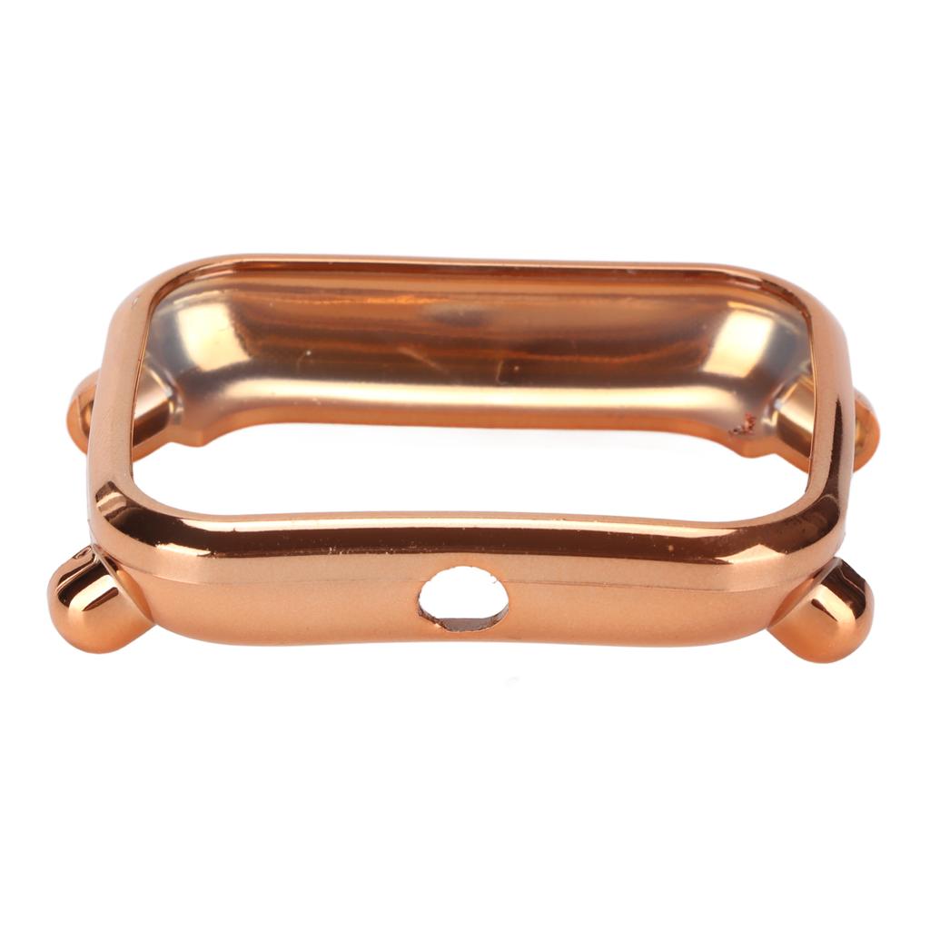 Rundum-Schutzhülle mit Kantenschutz für Huami Amazfit Bip U Smartwatch, stoßfest, Roségold