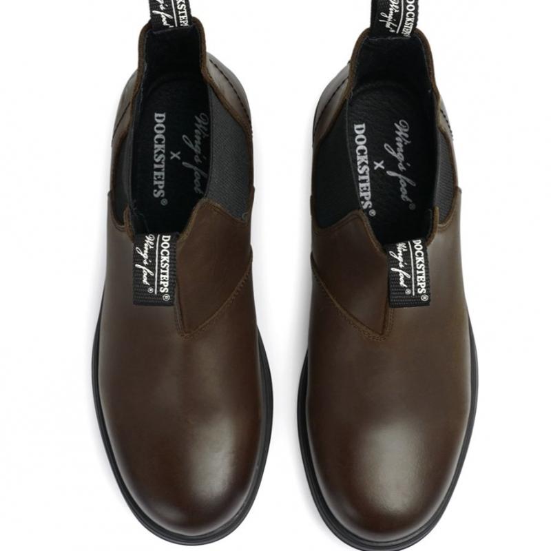 Skórzany But na Kostkę Męski Chelsea W715004qc M Sc