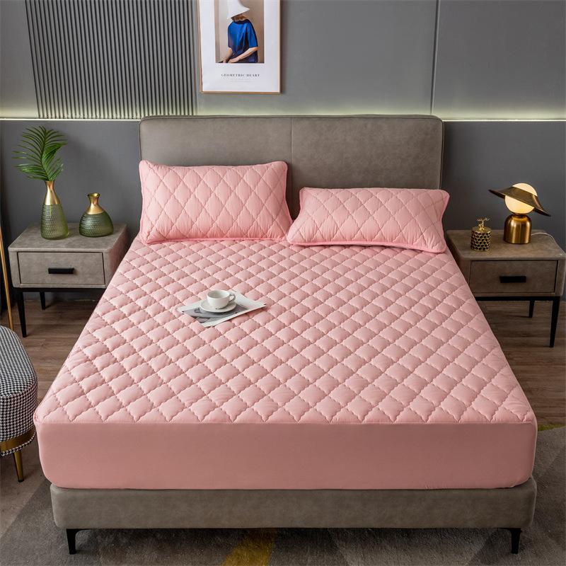 Sanded Quilted Waterproof Diaper Sheet, Bed Cover Protective Cover, Dust Cover, Mattress Cover, Taiwan Bed Bag