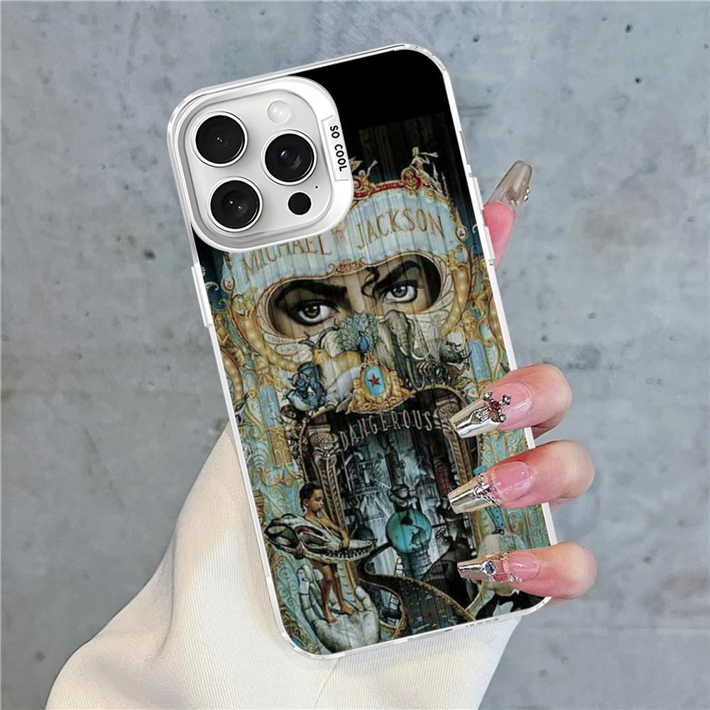 Michael Jackson Hot Singer Phone Case For IPhone 16 15 14 13 12 11 Pro Max X XR XSMAX 8 7 Plus Matte Shockproof Back Cover