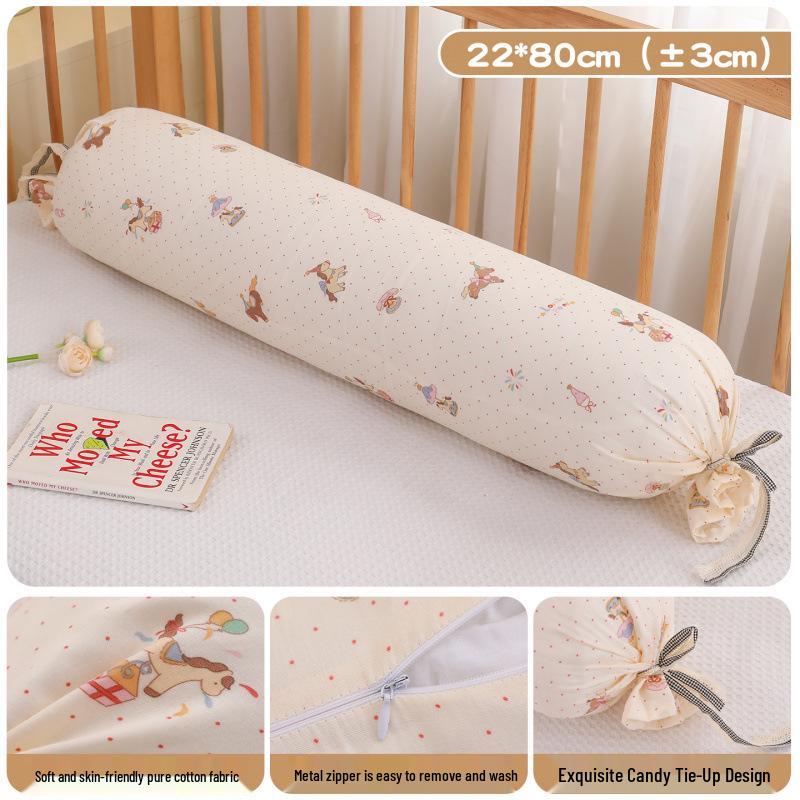 2026 All-Cotton Double Layer Gauze Side Sleeper Pillow - Lumbar, Soothing, Pregnancy, and Support Pillow