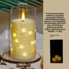 "LED Remote Control Candle Lights for Weddings, Birthdays, Parties & Concerts - Electronic ABS Simulation String Light Decoration"