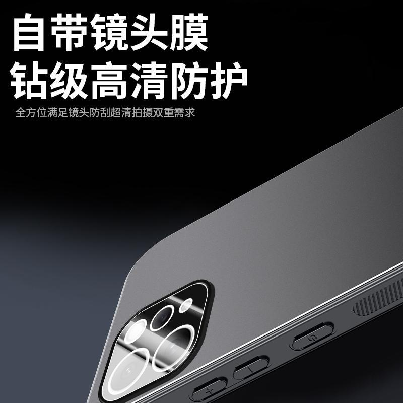 Applicable to vivoS11 mobile phone case Promini aluminum alloy matte lens all-inclusive with bracket anti-drop cover