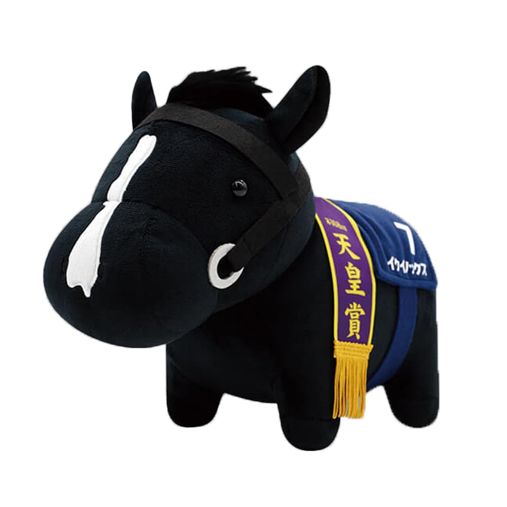 Thoroughbred Collection GB Plush Toy Equinox Dodeuce Approx. 20cm (Black Equinox)