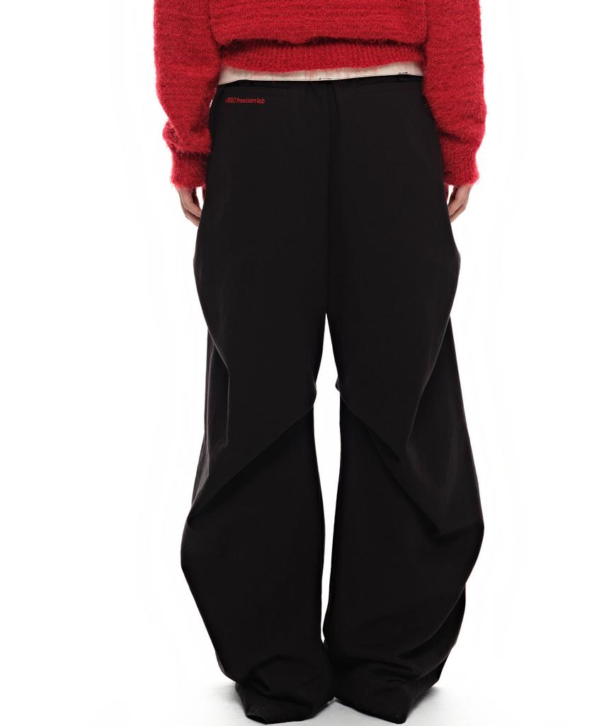 AEGO FREEDOM LAB Nip Arch Two-Way Pants_Black