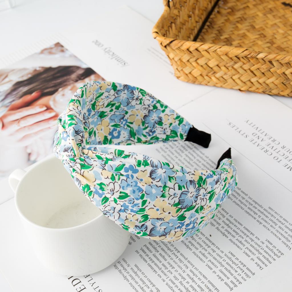 Fashion Printing Leopard Headband Wide Cross Women Hairband Flower Elastic Bow Hair Hoop Bands Bezel Knot Girls Hair Accessories