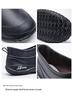 Stylish Women's Non-Slip Waterproof Ankle Rain Boots for Outdoor & Kitchen Use